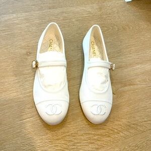Chanel Mary Jane flats
